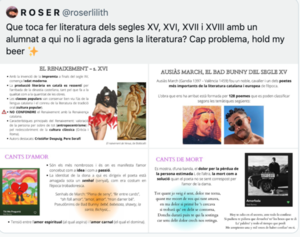 Profesora causa furor: enseña literatura poniendo como ejemplo a Rosalía y a Bad Bunny - SNT