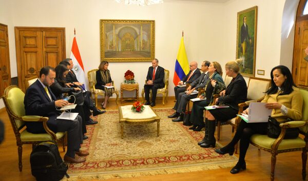 Paraguay y Colombia fortalecerán cooperación en seguridad y comercio mediante gabinete binacional - .::Agencia IP::.