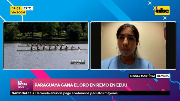 Paraguaya gana el oro en remo en EE.UU - Ensiestados - ABC Color