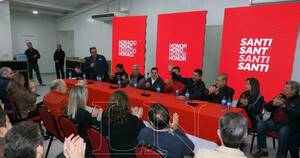 La Nación / “Con Santiago Peña vamos a volver a reivindicar a la dirigencia y al Partido Colorado”, asegura Alliana