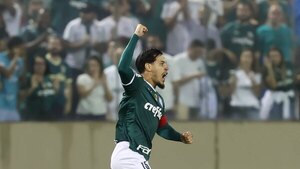 Gustavo Gómez alcanzó un nuevo récord con el Palmeiras