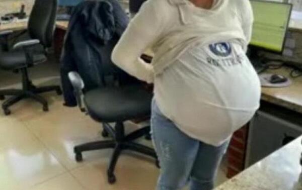 Paraguaya simuló estar embarazada para traficar droga hacia el Brasil – Prensa 5