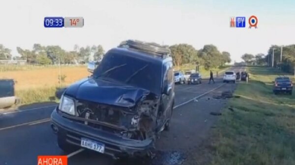 Cuádruple accidente en San Ignacio, Misiones | Noticias Paraguay