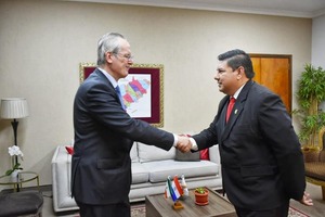 Embajador Italiano se reunió con el Gobernador de Itapúa