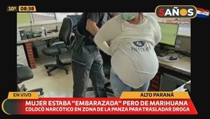 “Embarazada de marihuana” cae en Foz de Yguazú