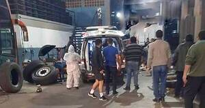 La Nación / Joven fallece por la explosión de una llanta en una gomería en San Lorenzo