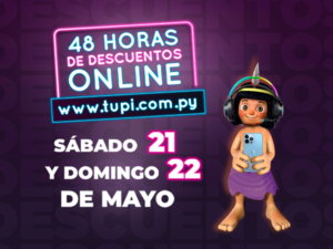 Diario HOY | 48 horas de descuentos en la tienda online de Tupi