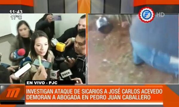 Abogada dijo que "nunca tocó el arma" usada por sicarios | Telefuturo