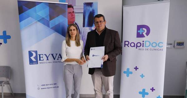 La Nación / RapiDoc y Reyva firmaron una alianza estratégica