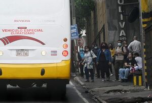 Transporte Público: Ejecutivo duplica el valor del subsidio a empresarios - Nacionales - ABC Color