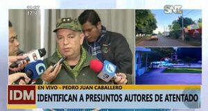 Identifican a sospechosos de atentado contra intendente - Radio Imperio