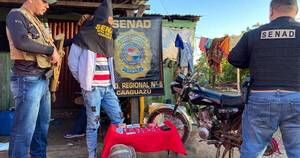 La Nación / Coronel Oviedo: Senad anuló punto de venta de crack con delivery