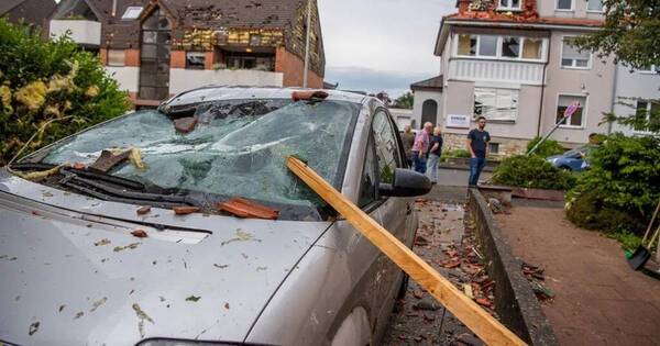 La Nación / Un tornado deja casi 40 heridos en el oeste de Alemania, varios graves