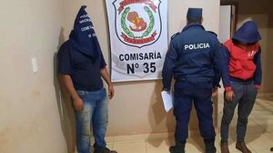 Policía captura a dos personas con cargamento de yerba mate en Alto Verá