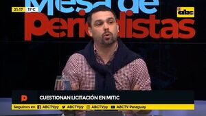 Ante críticas MITIC suspende contratación de consultoría para elabore el plan institucional - Mesa de Periodistas - ABC Color
