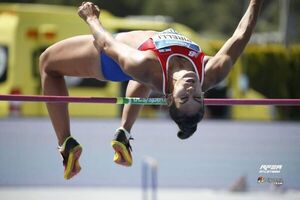 Salto Iberoamericano de Camila Pirelli en atletismo - Polideportivo - ABC Color