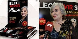 LANZAN LIBRO “ELEGÍ VIVIR SIN DOLOR, MINORANDO EMOCIONES TÓXICAS”