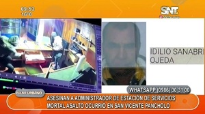 Delincuentes asaltan y matan a administrador de servicentro en San Pedro