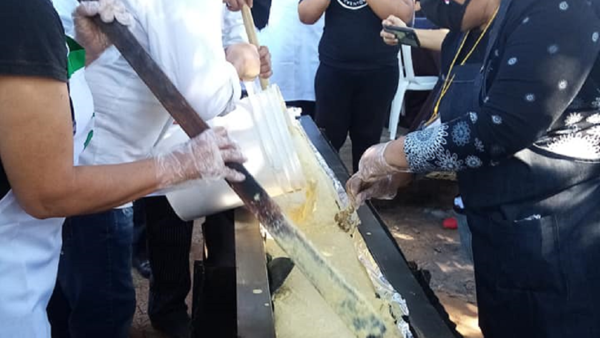 Paraguarí buscará romper el récord de la sopa paraguaya más larga