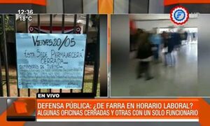 Defensa Pública: ¿De farra en horario laboral? - PARAGUAYPE.COM