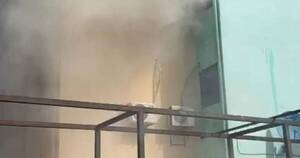 La Nación / Principio de incendio en departamento del barrio San Francisco fue controlado