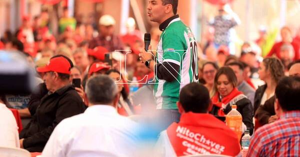 La Nación / Acto en Guairá: precandidato a gobernador promete una gestión sin falsedades