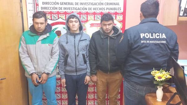 Tres personas detenidas sospechadas de tener vinculación en el asesinato de un joven - Nacionales - ABC Color