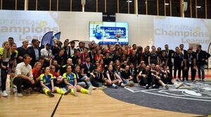 Nantes MF y USR Campeones de Europa en Fútbol de Salón AMF 2022