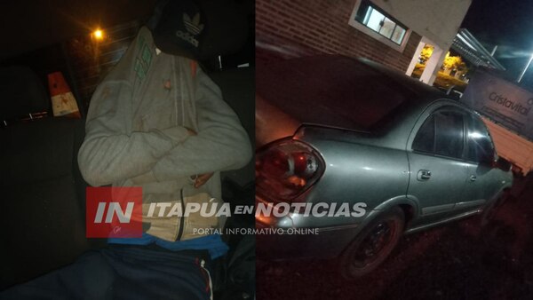 POLICÍAS APREHENDIERON A DOS HOMBRES CON CRACK