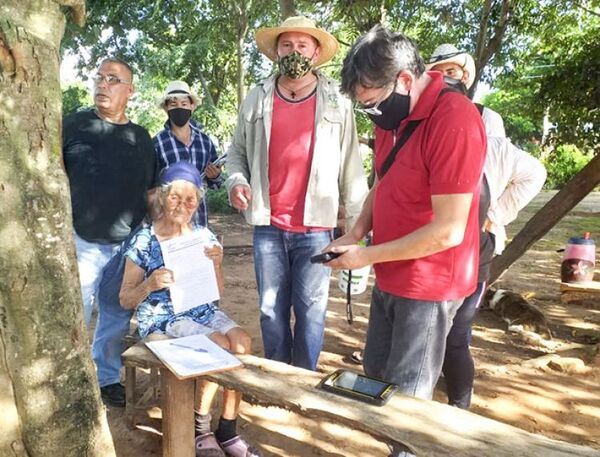 INDERT continúa trabajos técnicos para agilizar títulos de propiedad de colonos