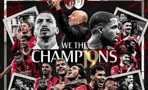 Después de 11 años ¡el Milan es campeón de la Serie A!