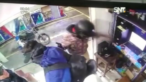 Nuevo asalto de motochorros en Capiatá - SNT