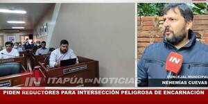 PIDEN REDUCTORES PARA INTERSECCIONES PELIGROSAS