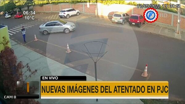 Aparecen nuevas imágenes previas al atentado contra José Acevedo