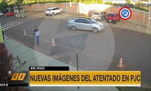Nuevas imágenes del atentando contra intendente de PJC | Telefuturo