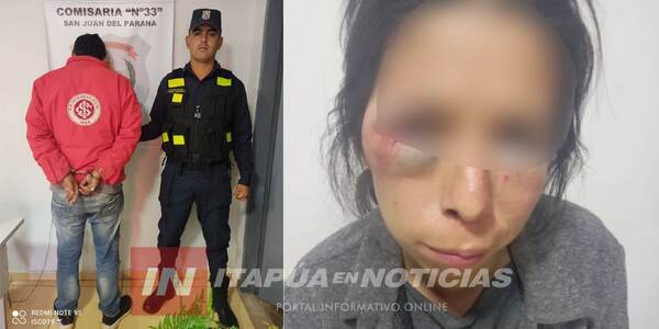 BRUTAL AGRESIÓN CONTRA UNA MUJER EN SAN JUAN DEL PARANÁ.