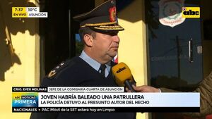 Joven habría baleado una patrullera - ABC Noticias - ABC Color