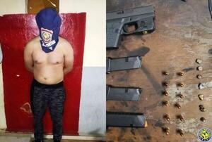 Detienen al hijo "pistolero" de un fiscal en Luque •