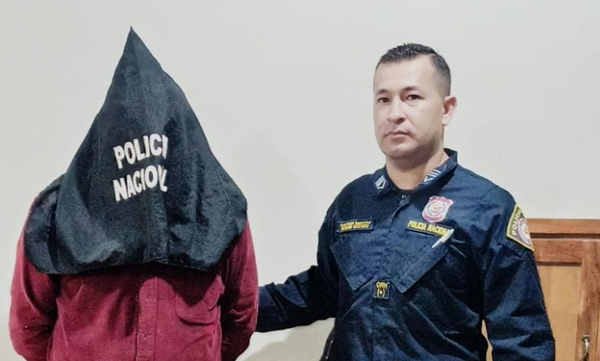 Hombre detenido por golpear a toda su familia en Coronel Oviedo - Noticiero Paraguay