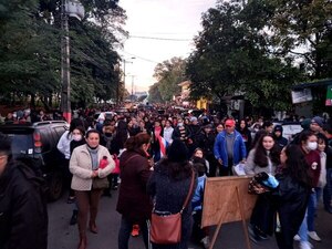 Capiatá: Realizaron catequesis y marcha para cuestionar a administración municipal y otros entes » San Lorenzo PY