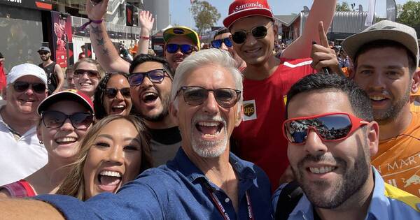 La Nación / Damon Hill: excampeón mundial de F1 saludó a Paraguay gracias a Yolanda Park