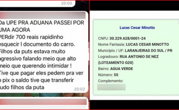 Policías habrían vaciado cuenta de pix de un brasileño en extorsión