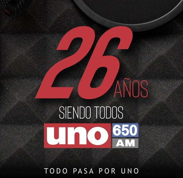 ¡Radio UNO cumple 26 años al aire!
