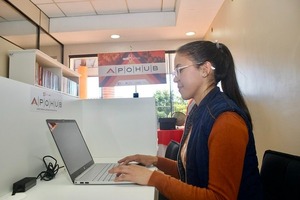 Centro Apohub fue inaugurado en Santa Rosa del Aguaray por la Secretaría Nacional de la Juventud - .::Agencia IP::.