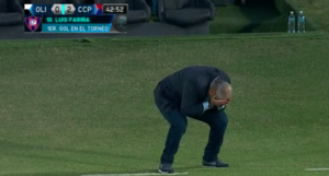 La increíble reacción de 'Chiqui' Arce tras el gol de fariña
