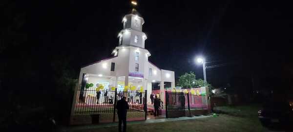 Inauguran obras en la Capilla San Eugenio de Cambyretá