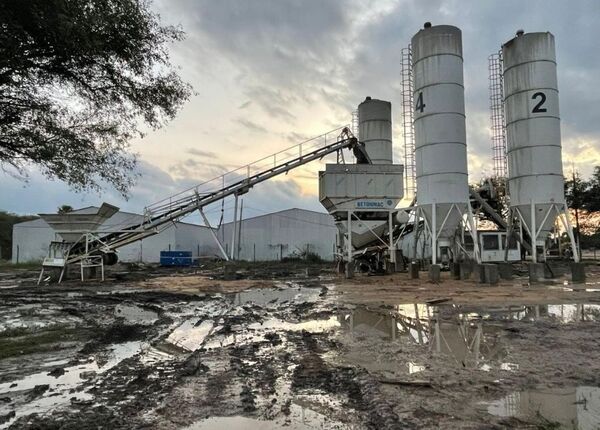 Diario HOY | Puente de la Bioceánica: planta de hormigón armado, lista y en funcionamiento