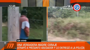 Madre atrapó a presunto abusador de su hija en Coronel Oviedo