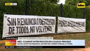 MEC culminó intervención en colegio privado - ABC Noticias - ABC Color