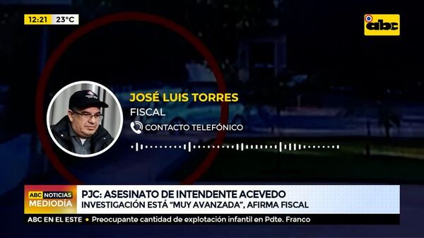 Investigación de atentado está avanzada, asegura fiscal - ABC Noticias - ABC Color